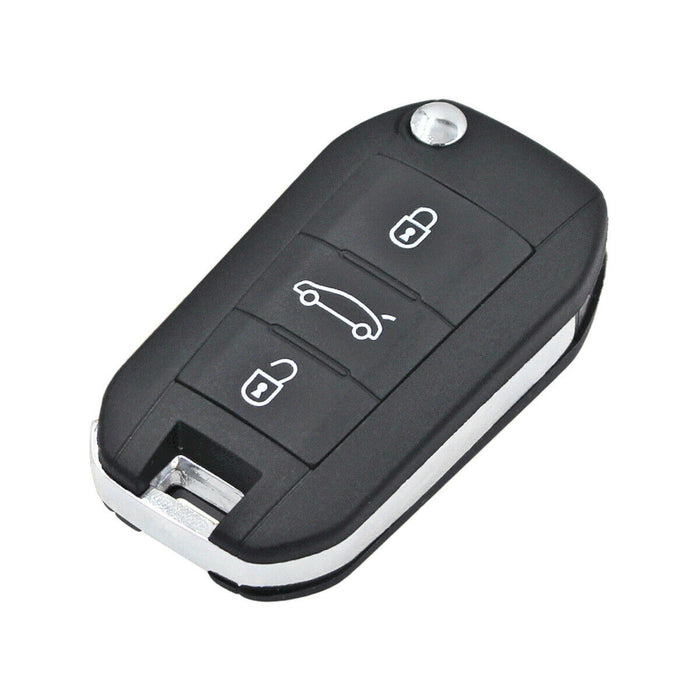 Flip Key Remote Case for Peugeot/Citroen (Boot)