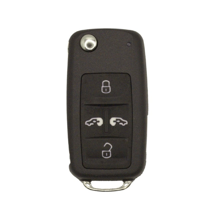 Flip Key Remote Case for VW Seat 4 Button (Sliding Doors) - Key Cases