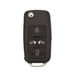 Flip Key Remote Case for VW Seat 4 Button (Sliding Doors) - Key Cases