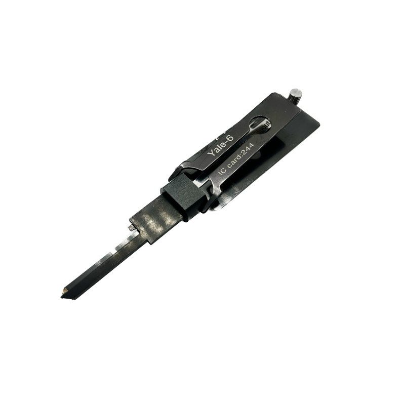 Residential Pick and Decoder 2in1 Yale 6 (Black) - Entry Tools
