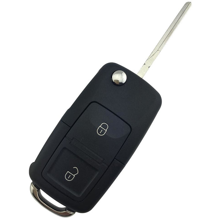 Flip Key Remote for Seat Ibiza, Leon, Toledo 2 button Remote Key 1J0 959 753 N