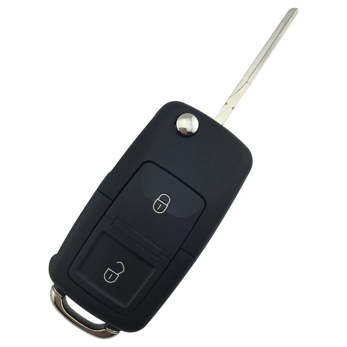 Aftermarket Flip Key Remote for VW T5 Golf Polo Caddy 2 Button 5K0 837 202 AD