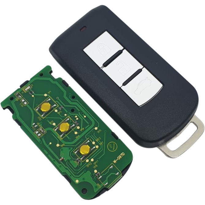 Keyless Smart Remote Key for Mitsubishi Lancer ASX Outlander 3 Button 2010-15