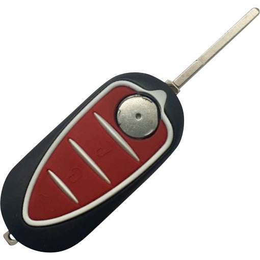 Flip Key Remote Fob for Alfa Romeo Giulietta PCF7946 (M.Marelli BSI System) - Remote