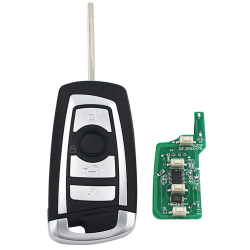 Remodelling Flip Key Remote for BMW CAS2 E60 5 Series 04-07 868Mhz 3 button