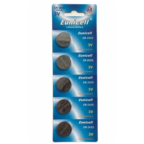 Eunicell CR2032 3v Lithium Batteries 5 Pack