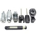 Full Lock Kit for Ford HU101 Focus, C Max, Mondeo Ignition, Door, Boot Lock Cylinders and Key