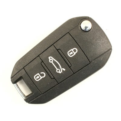 Remote Flip Key for Peugeot 3 button  301 508 5008 (2013-17)