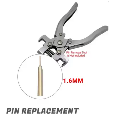 Replacement 1.6mm Roll Pin for Goso Flip Key Remove & Repair Tool/ Pliers - Tool