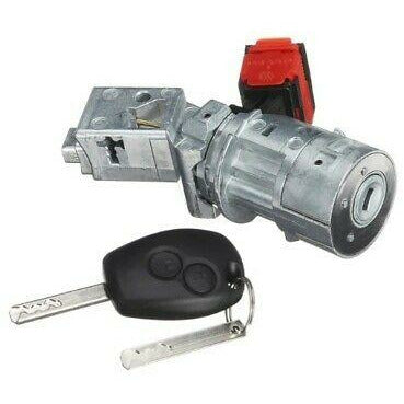 Ignition Lock Barrel and Keys for Renault Vauxhall Fiat models