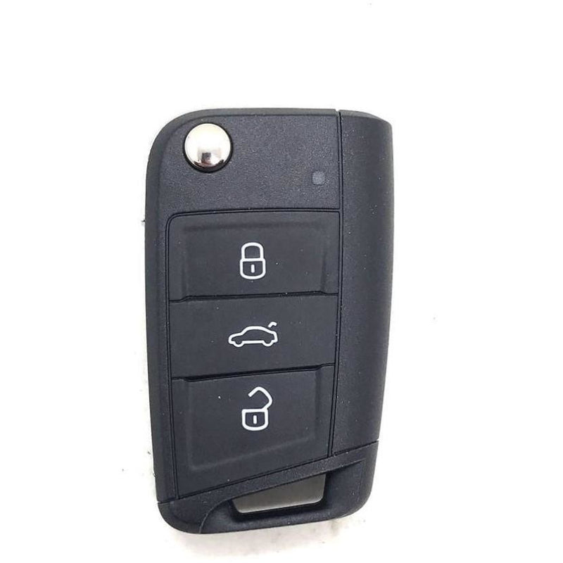 OEM Flip Key Remote for VW Polo 3 button Hitag Pro VAG3 2G6959752 - Remote