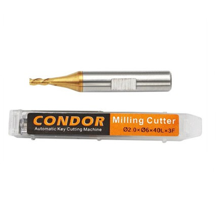 Xhorse 2.0mm Milling Cutter XCMN06EN for CONDOR XC-007 XC-002 and XC-MINI Condor Key Cutting Machine - Cutters