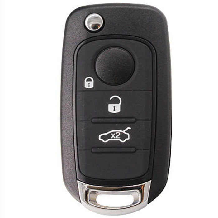 Flip Key Remote for Fiat 500X Tipo & Egea 3 button 2015+ Megamos