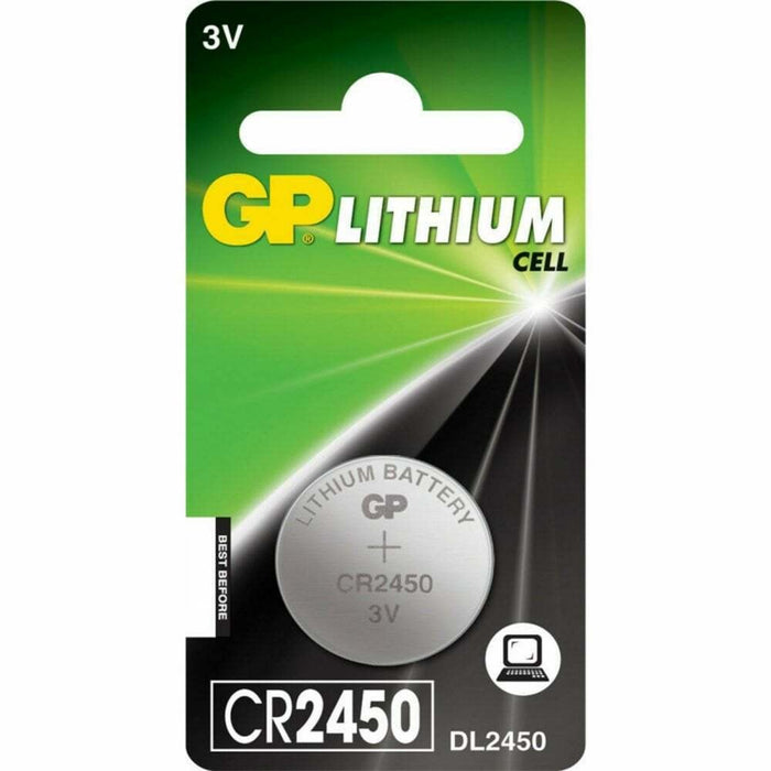 GP Lithium CR2450 3v Lithium Battery