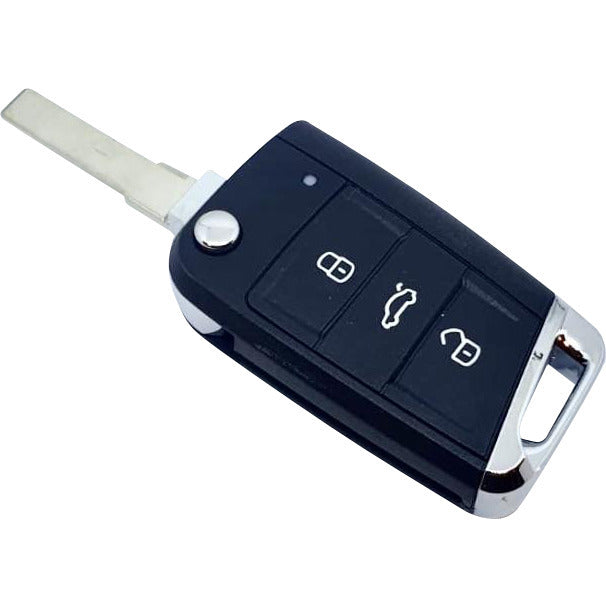Aftermarket MQB Keyless Flip Key Remote for Volkswagen VW Tiguan 5G0959752AB - Remote