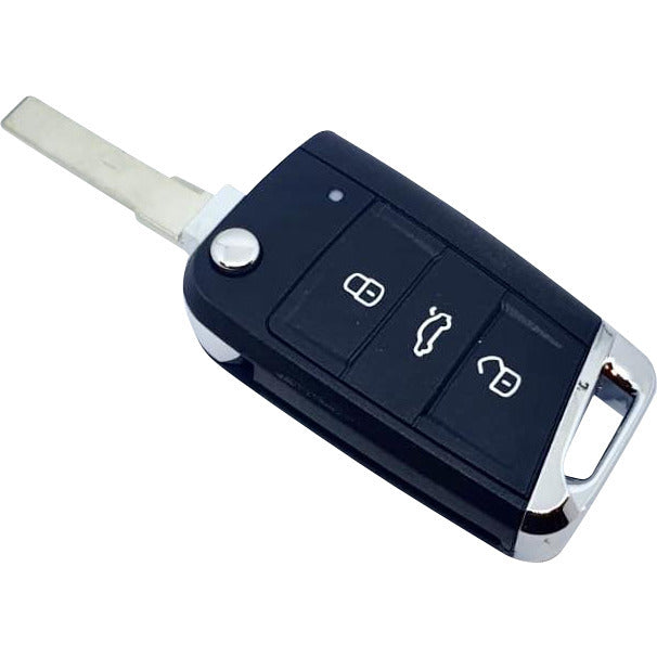 MQB Keyless Flip Key Remote for Volkswagen VW Tiguan Passat 5G0 959 752 AB