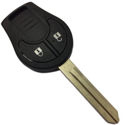 Bladed Remote Key for Nissan Micra Juke 2 Button