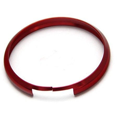 Red Aluminium Trim Ring for BMW Mini Clubman Coupe Key Remote Fob - Accessories
