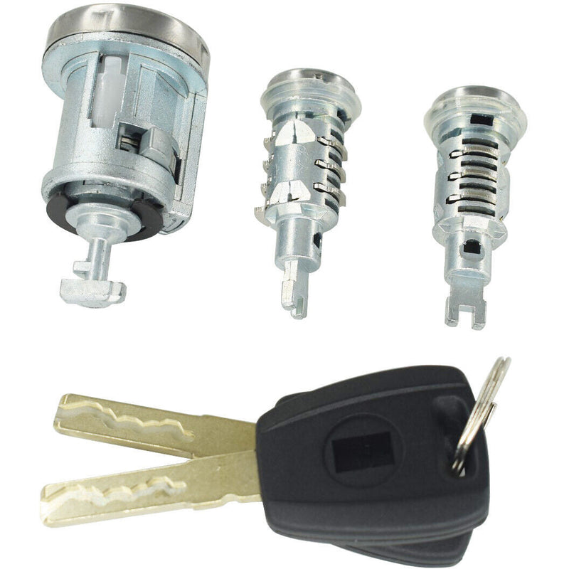 Full Lock Set for Fiat SIP22 (Ignition Lock,Left and Right Door Lock) - Full Lock Kit