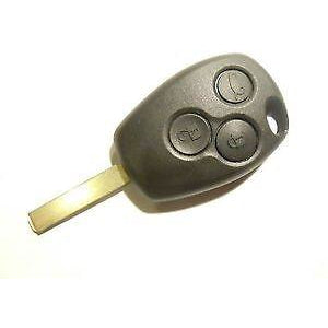 Bladed Remote Key for Renault Kangoo Clio III Modus Trafic 3 Button PCF7946 chip