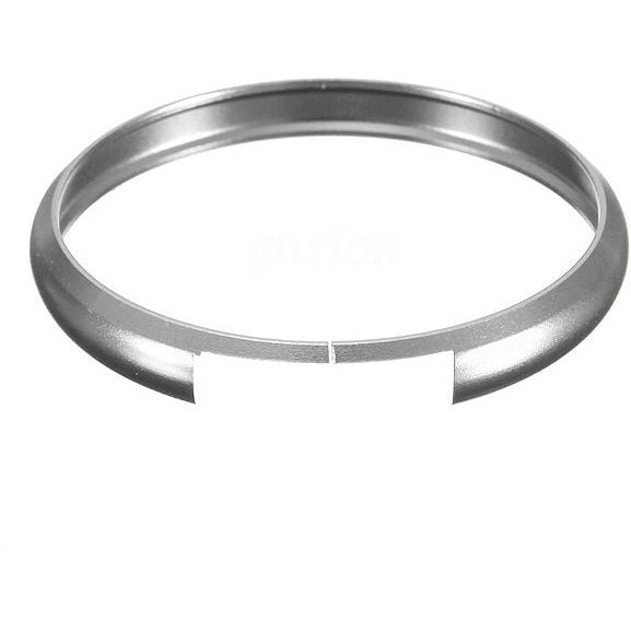 Silver Aluminium Trim Ring for BMW Mini Clubman Coupe Key Remote Fob - Accessories
