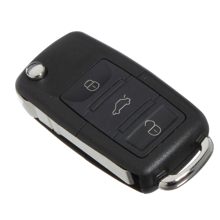Aftermarket Flip Key Remote Fob for VW T5 GOLF POLO CADDY 3 Button 5K0 837 202 AD