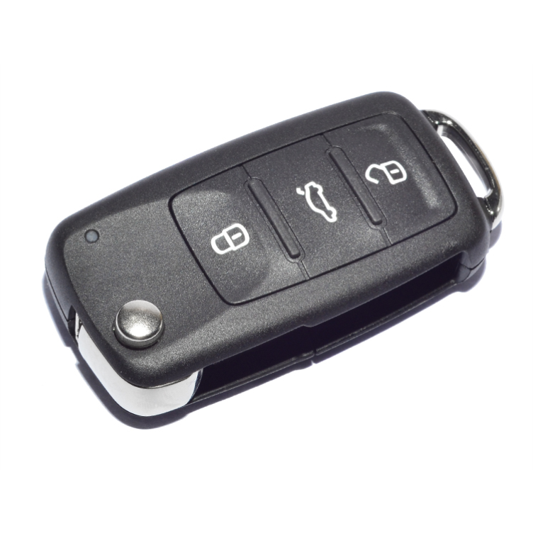 OEM Flip Key Remote for Volkswagen Seat Skoda 5K0 837 202 AD - Remote